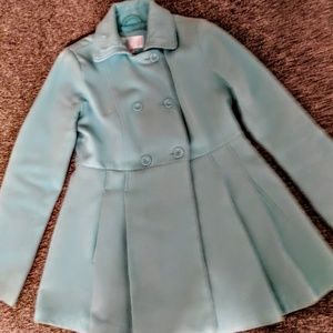 Mint Green Pea Coat